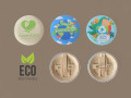Badges boutons écologiques