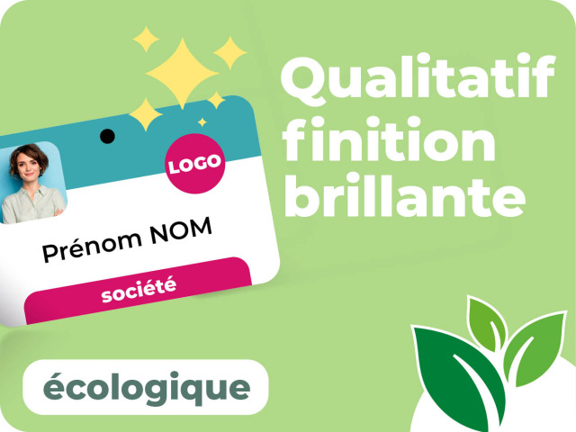 Badges écologiques premium