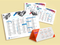 Calendriers chevalets de bureau