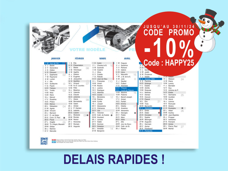 Calendriers bancaires 2026