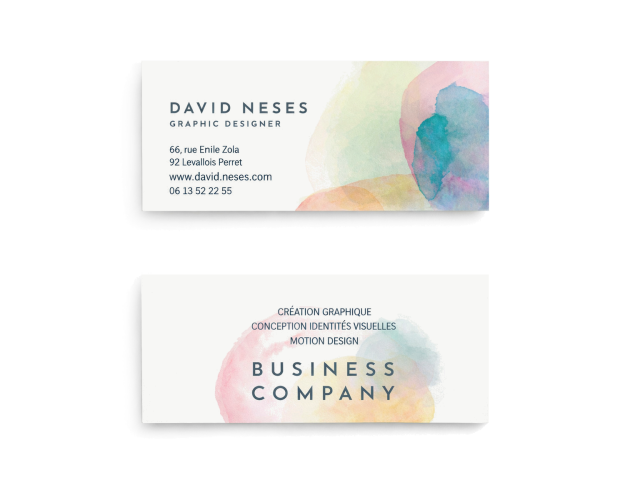 Cartes de visite mini