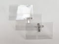 <b>DESTOCKAGE - Porte badge conférence avec pince au dos </b>