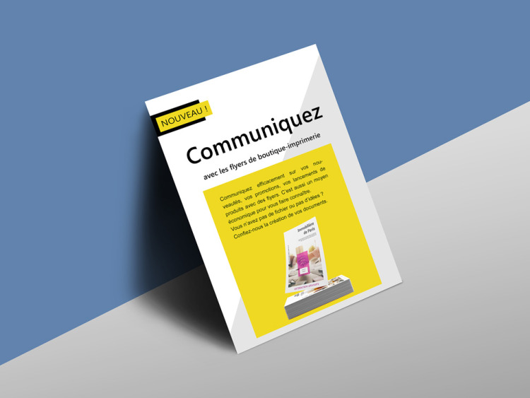 Flyers Express en 24 &agrave; 48 h ouvr&eacute;s