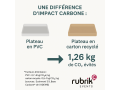 Plateaux badges éco-responsables