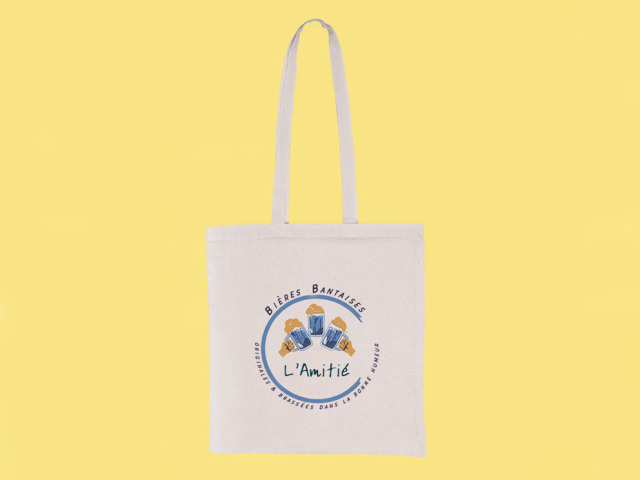 Tote bag coton